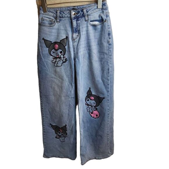 パンツ basicks My Melody Kuromi PATCH DENIM basicks My Melody Kuromi PATCH DENIM - メルカリ